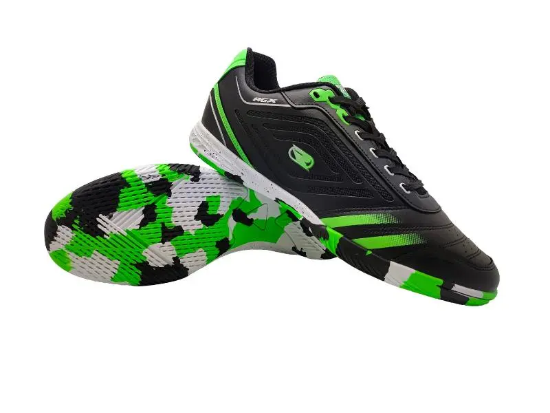 Бутсы зальные RGX-SB-M-061 Black-Green от магазина Супер Спорт